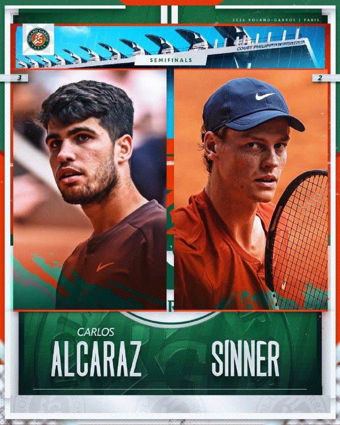 包含法网力克澳网，鲁德刷新纪录的词条